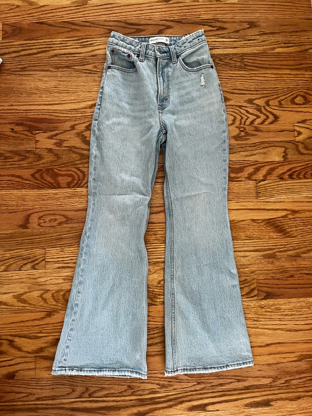 Abercrombie & Fitch Light Blue High Rise Jeans